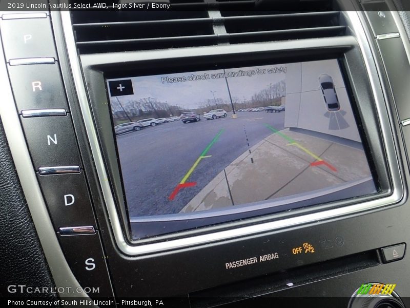 Ingot Silver / Ebony 2019 Lincoln Nautilus Select AWD