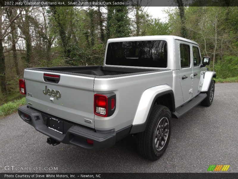 Silver Zynith / Black/Dark Saddle 2022 Jeep Gladiator Overland 4x4