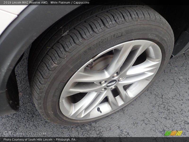 White Platinum / Cappuccino 2019 Lincoln MKC Reserve AWD