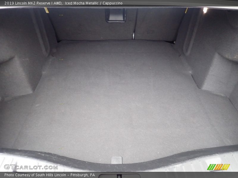  2019 MKZ Reserve I AWD Trunk