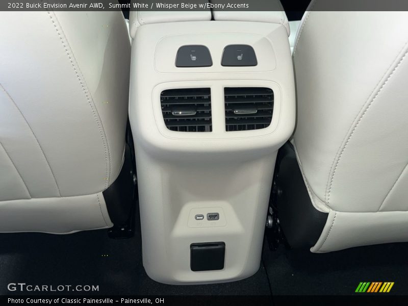 Summit White / Whisper Beige w/Ebony Accents 2022 Buick Envision Avenir AWD