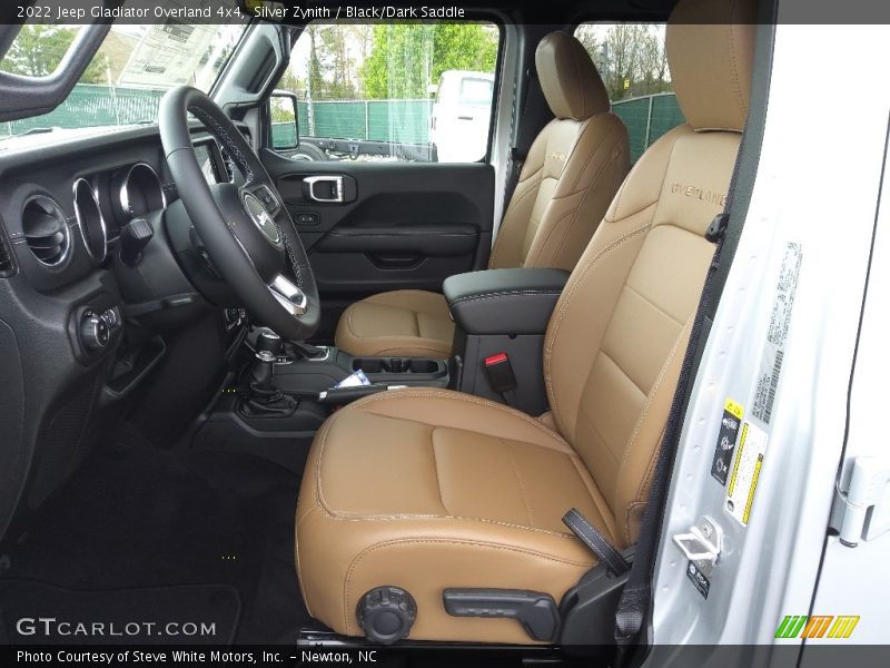  2022 Gladiator Overland 4x4 Black/Dark Saddle Interior