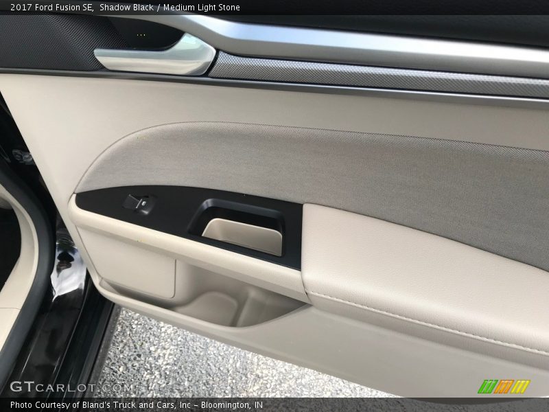 Shadow Black / Medium Light Stone 2017 Ford Fusion SE