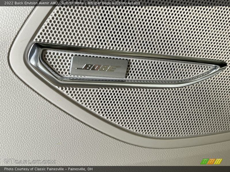 Summit White / Whisper Beige w/Ebony Accents 2022 Buick Envision Avenir AWD