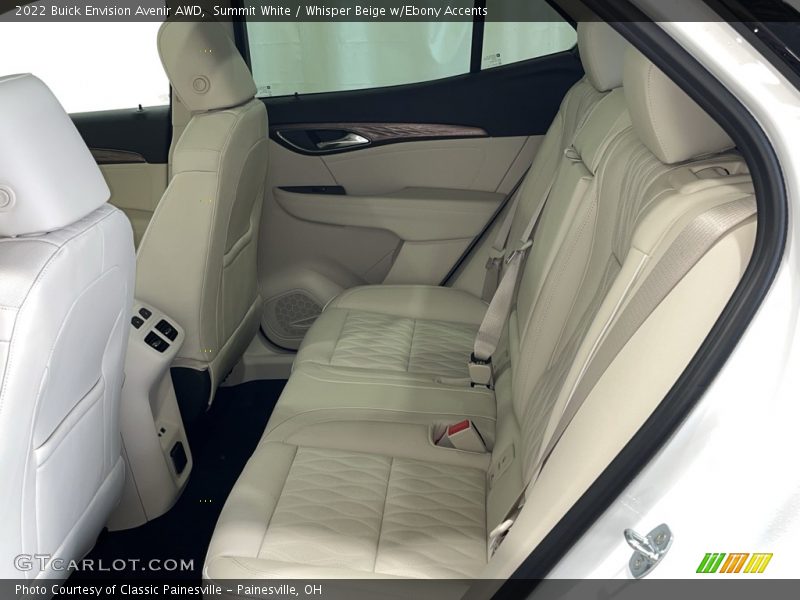 Summit White / Whisper Beige w/Ebony Accents 2022 Buick Envision Avenir AWD