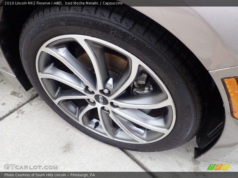 Iced Mocha Metallic / Cappuccino 2019 Lincoln MKZ Reserve I AWD