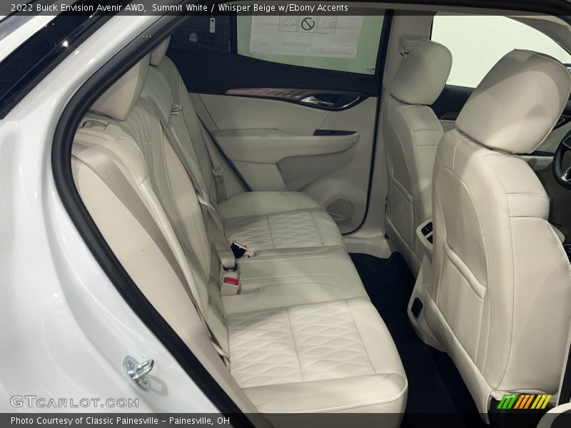 Summit White / Whisper Beige w/Ebony Accents 2022 Buick Envision Avenir AWD