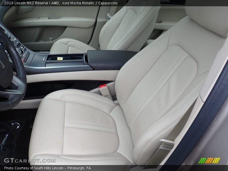 Front Seat of 2019 MKZ Reserve I AWD