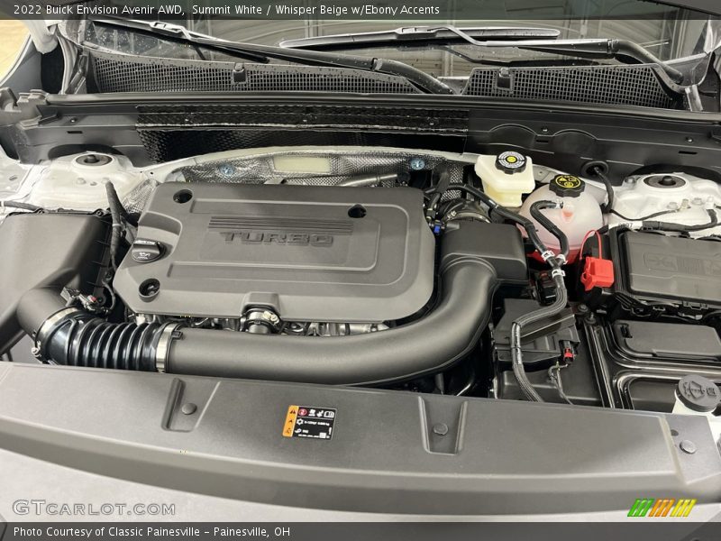 Summit White / Whisper Beige w/Ebony Accents 2022 Buick Envision Avenir AWD