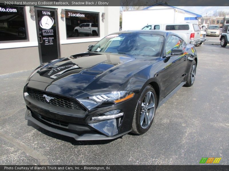 Shadow Black / Ebony 2020 Ford Mustang EcoBoost Fastback