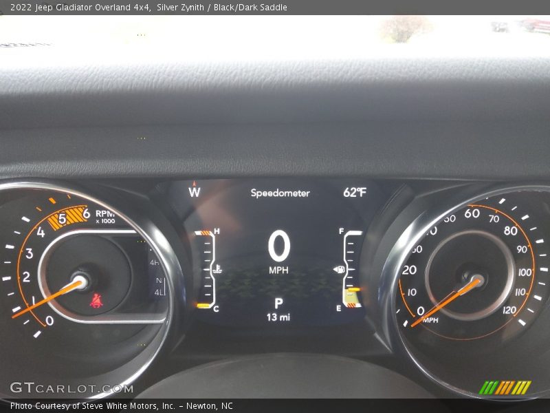  2022 Gladiator Overland 4x4 Overland 4x4 Gauges