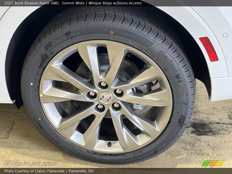 Summit White / Whisper Beige w/Ebony Accents 2022 Buick Envision Avenir AWD