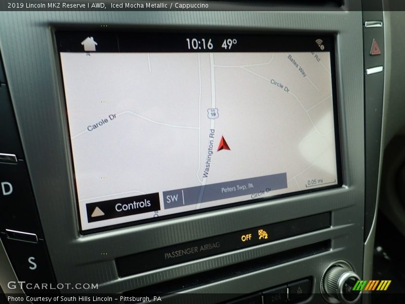 Navigation of 2019 MKZ Reserve I AWD