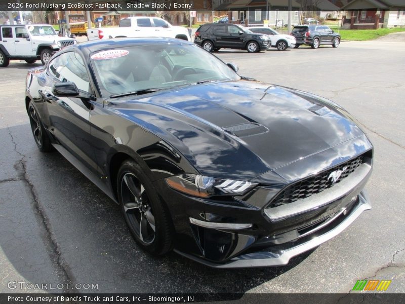 Shadow Black / Ebony 2020 Ford Mustang EcoBoost Fastback