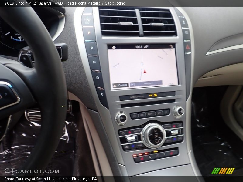 Controls of 2019 MKZ Reserve I AWD
