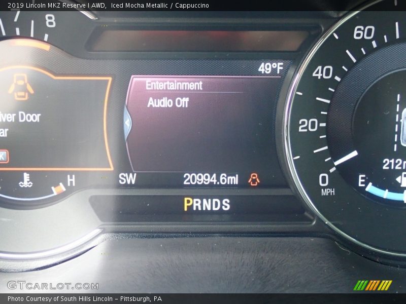 Iced Mocha Metallic / Cappuccino 2019 Lincoln MKZ Reserve I AWD