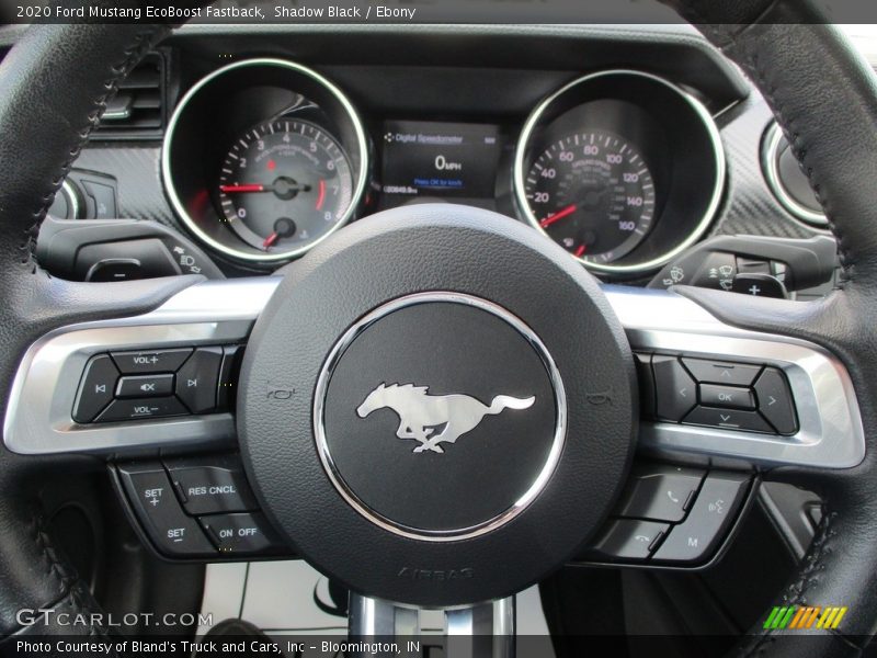 Shadow Black / Ebony 2020 Ford Mustang EcoBoost Fastback