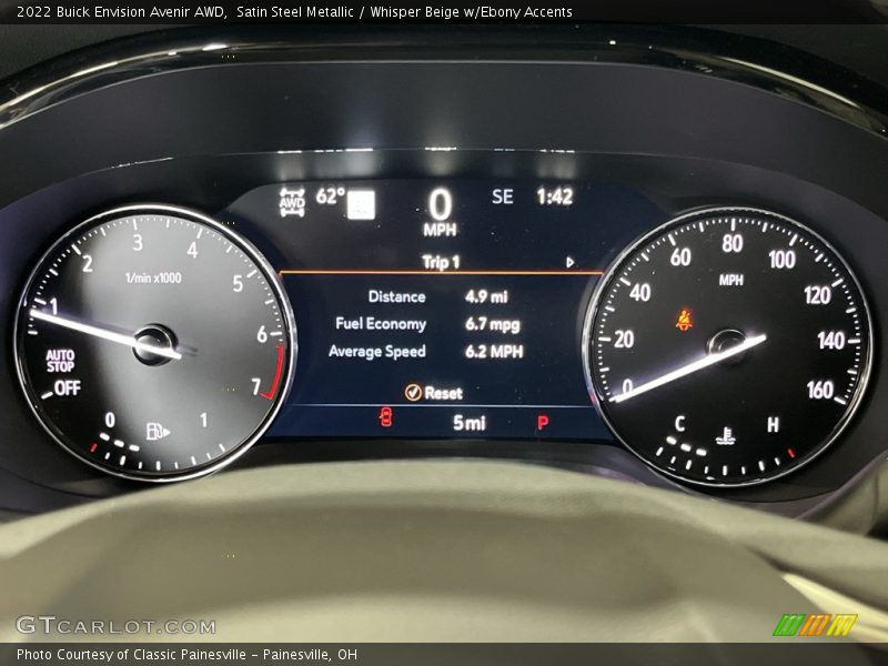  2022 Envision Avenir AWD Avenir AWD Gauges
