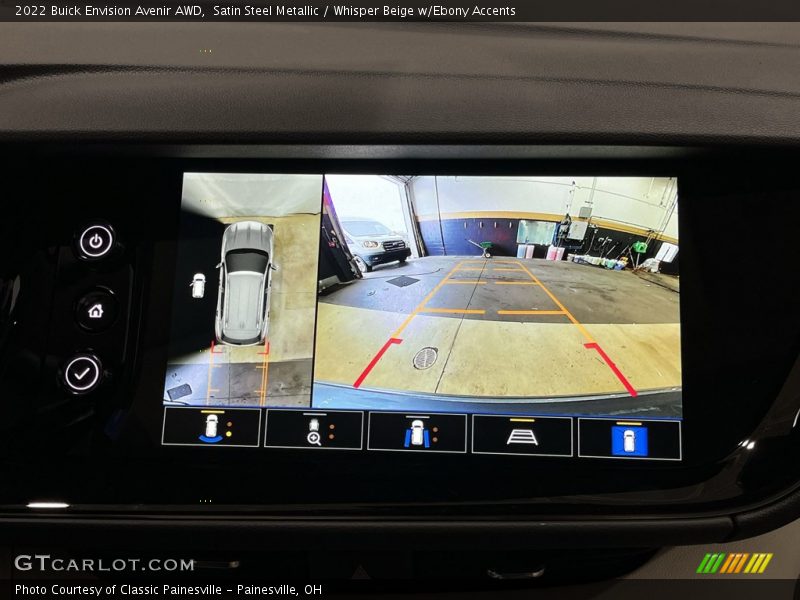Satin Steel Metallic / Whisper Beige w/Ebony Accents 2022 Buick Envision Avenir AWD