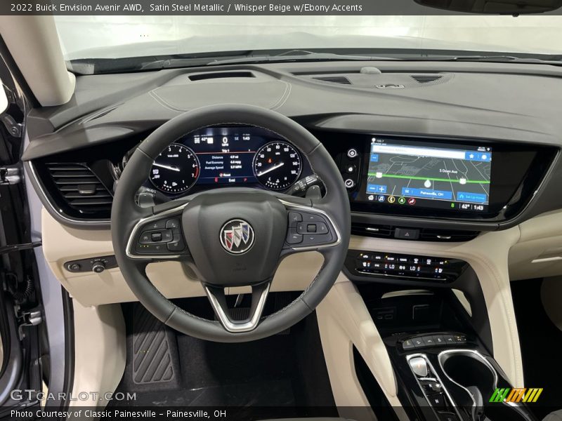 Dashboard of 2022 Envision Avenir AWD