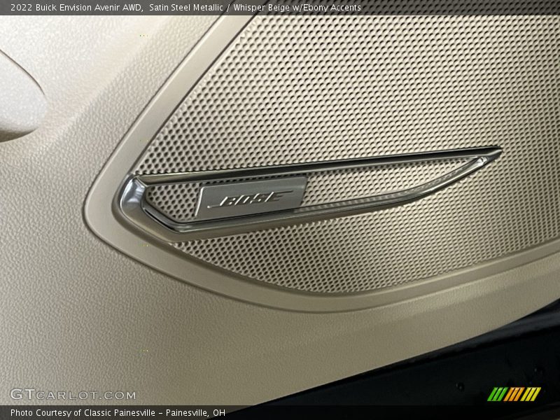 Satin Steel Metallic / Whisper Beige w/Ebony Accents 2022 Buick Envision Avenir AWD