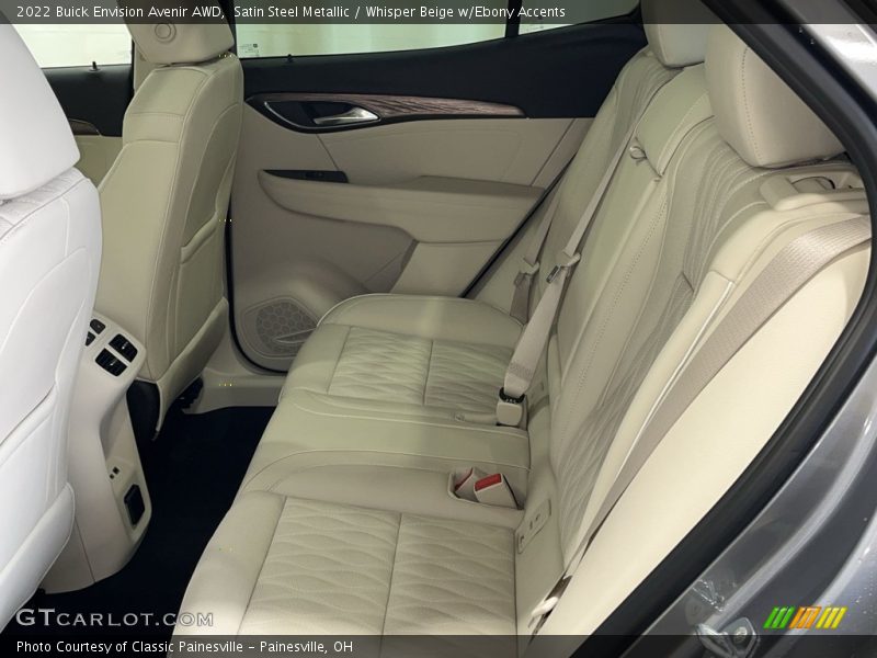 Satin Steel Metallic / Whisper Beige w/Ebony Accents 2022 Buick Envision Avenir AWD