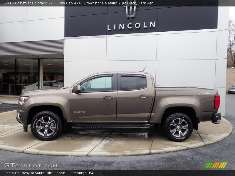  2016 Colorado Z71 Crew Cab 4x4 Brownstone Metallic