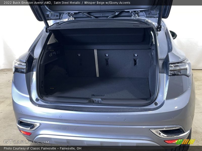 Satin Steel Metallic / Whisper Beige w/Ebony Accents 2022 Buick Envision Avenir AWD
