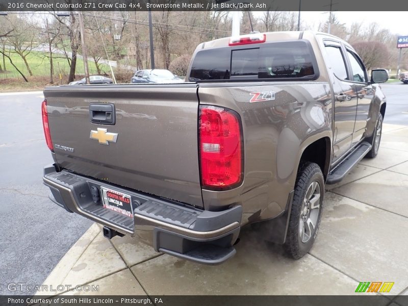 Brownstone Metallic / Jet Black/Dark Ash 2016 Chevrolet Colorado Z71 Crew Cab 4x4