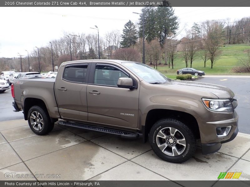 Brownstone Metallic / Jet Black/Dark Ash 2016 Chevrolet Colorado Z71 Crew Cab 4x4