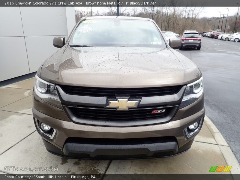 Brownstone Metallic / Jet Black/Dark Ash 2016 Chevrolet Colorado Z71 Crew Cab 4x4