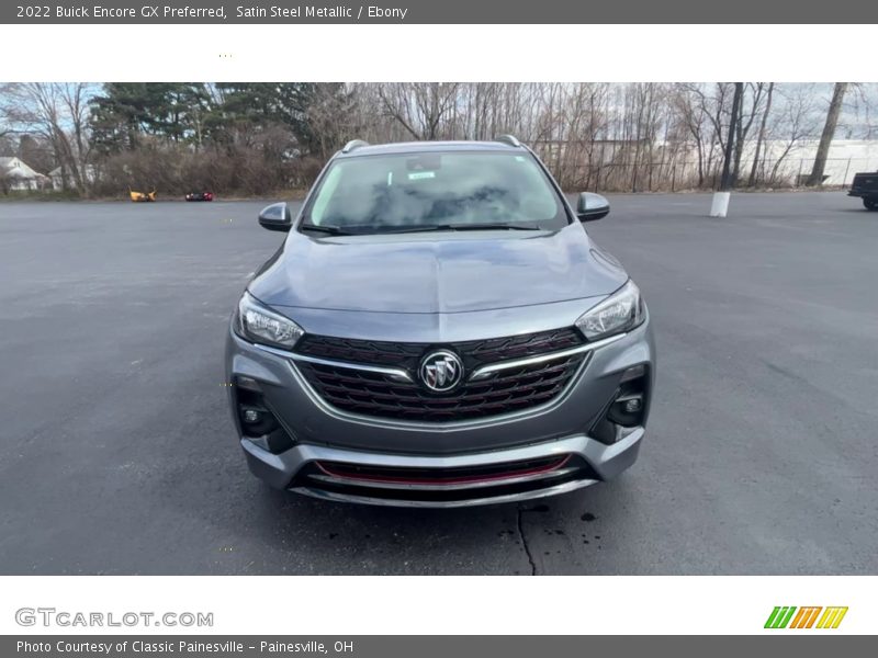 Satin Steel Metallic / Ebony 2022 Buick Encore GX Preferred