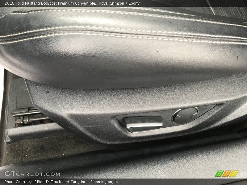 Royal Crimson / Ebony 2018 Ford Mustang EcoBoost Premium Convertible