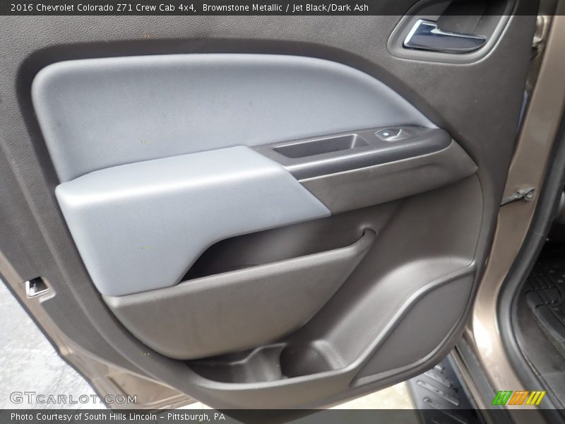 Brownstone Metallic / Jet Black/Dark Ash 2016 Chevrolet Colorado Z71 Crew Cab 4x4