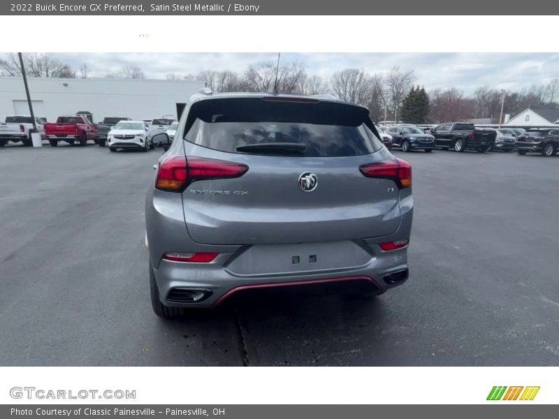 Satin Steel Metallic / Ebony 2022 Buick Encore GX Preferred
