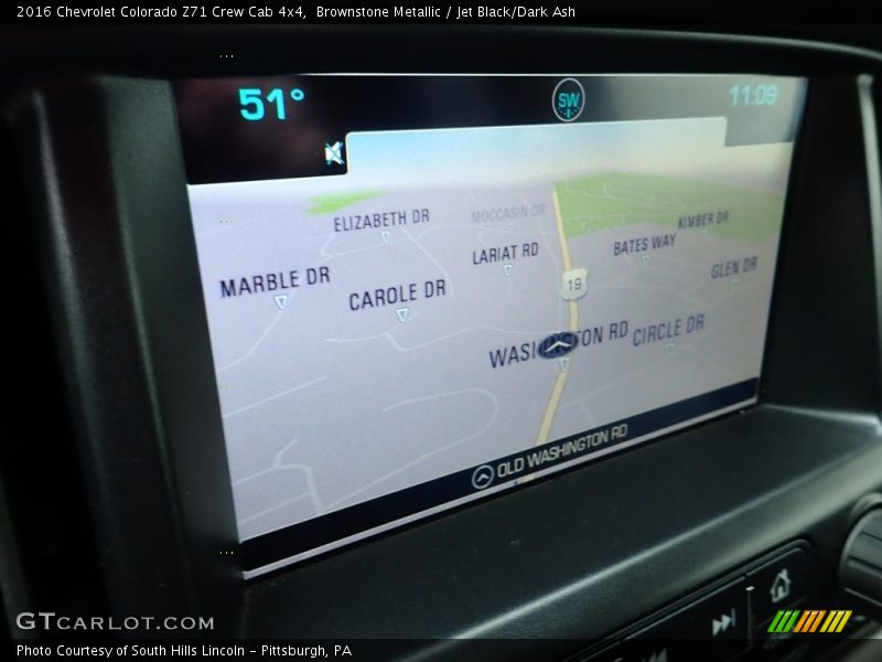 Brownstone Metallic / Jet Black/Dark Ash 2016 Chevrolet Colorado Z71 Crew Cab 4x4