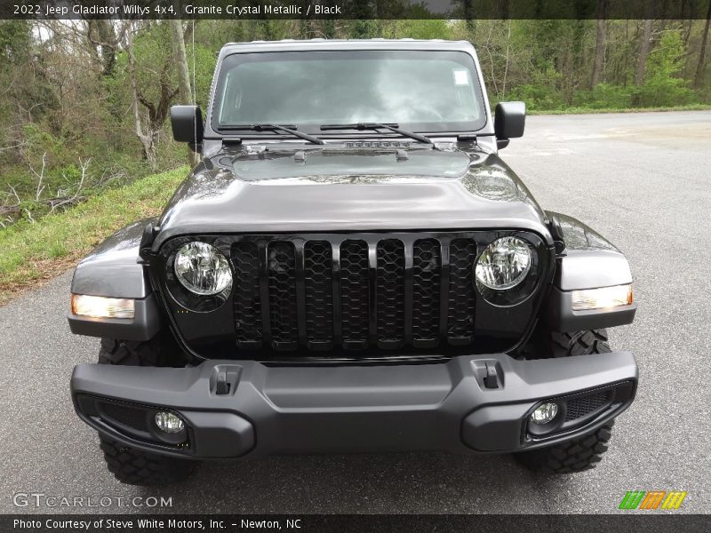 Granite Crystal Metallic / Black 2022 Jeep Gladiator Willys 4x4