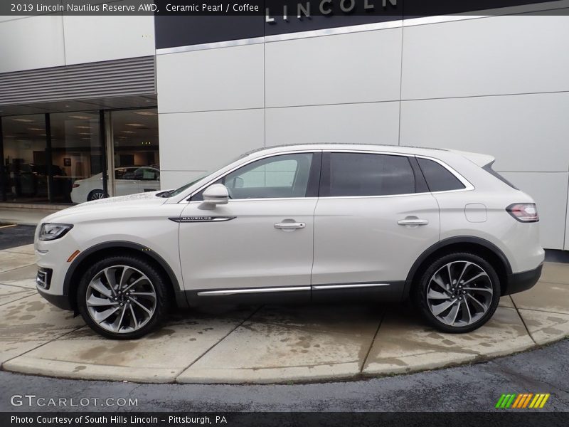  2019 Nautilus Reserve AWD Ceramic Pearl