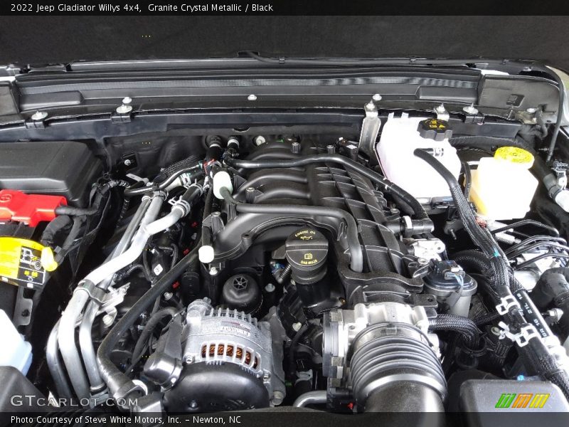 Granite Crystal Metallic / Black 2022 Jeep Gladiator Willys 4x4