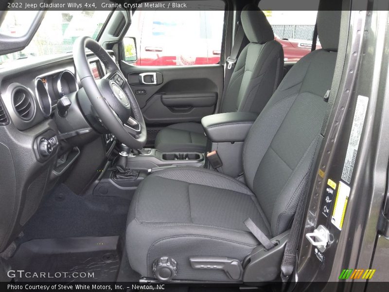 Granite Crystal Metallic / Black 2022 Jeep Gladiator Willys 4x4