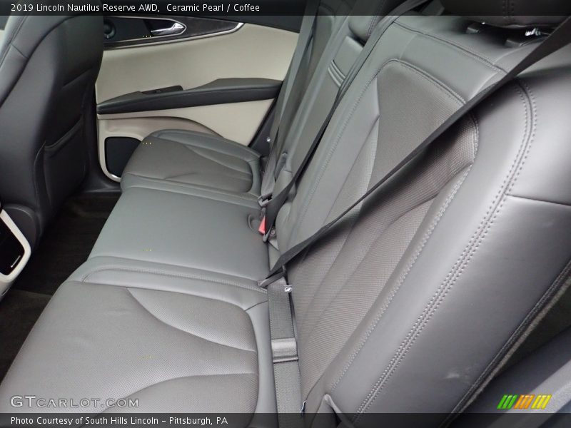 Rear Seat of 2019 Nautilus Reserve AWD