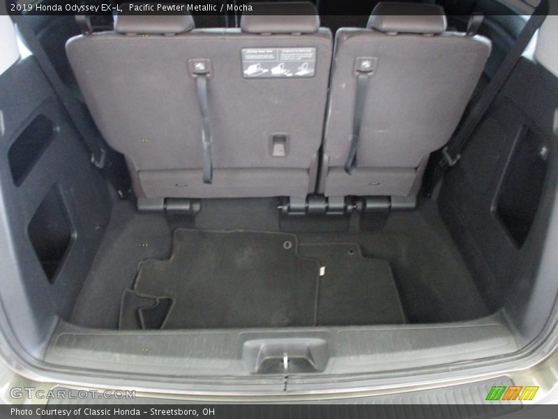 Pacific Pewter Metallic / Mocha 2019 Honda Odyssey EX-L