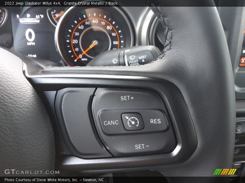 Granite Crystal Metallic / Black 2022 Jeep Gladiator Willys 4x4