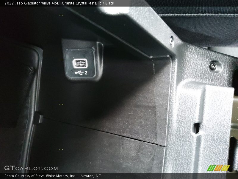 Granite Crystal Metallic / Black 2022 Jeep Gladiator Willys 4x4