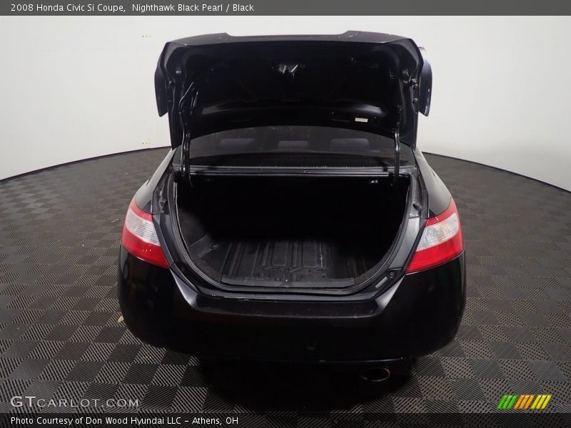 Nighthawk Black Pearl / Black 2008 Honda Civic Si Coupe