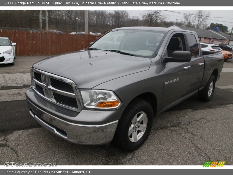 Mineral Gray Metallic / Dark Slate Gray/Medium Graystone 2011 Dodge Ram 1500 SLT Quad Cab 4x4