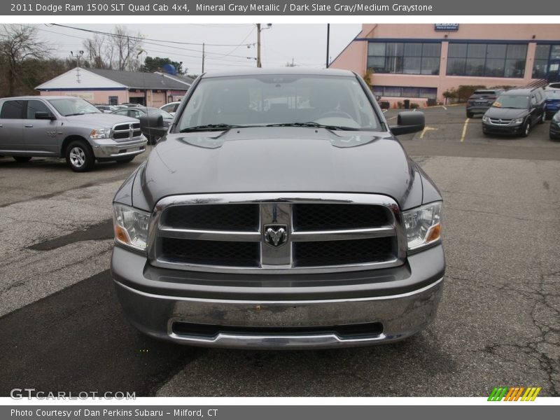 Mineral Gray Metallic / Dark Slate Gray/Medium Graystone 2011 Dodge Ram 1500 SLT Quad Cab 4x4