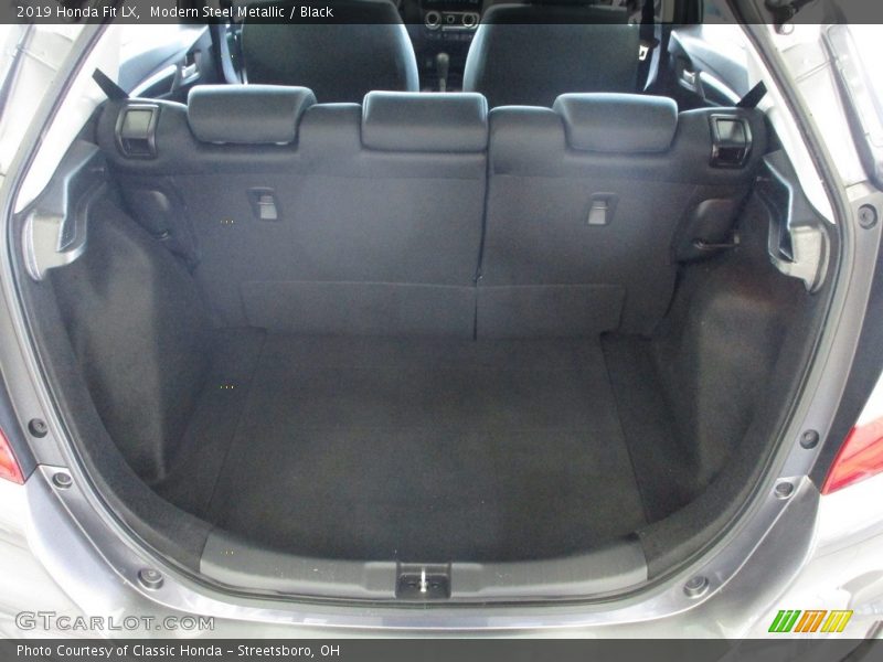 Modern Steel Metallic / Black 2019 Honda Fit LX