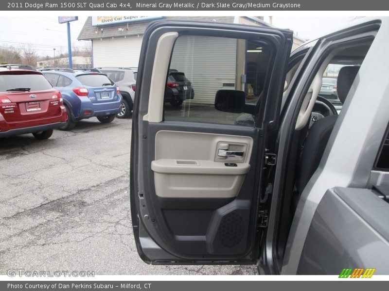 Mineral Gray Metallic / Dark Slate Gray/Medium Graystone 2011 Dodge Ram 1500 SLT Quad Cab 4x4