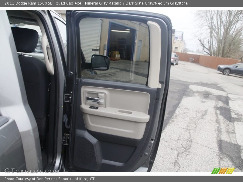 Mineral Gray Metallic / Dark Slate Gray/Medium Graystone 2011 Dodge Ram 1500 SLT Quad Cab 4x4